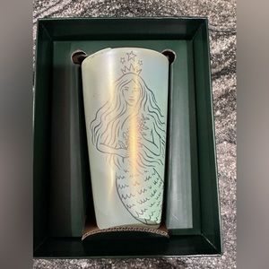 Starbucks 50 year limited edition mermaid tumbler in box